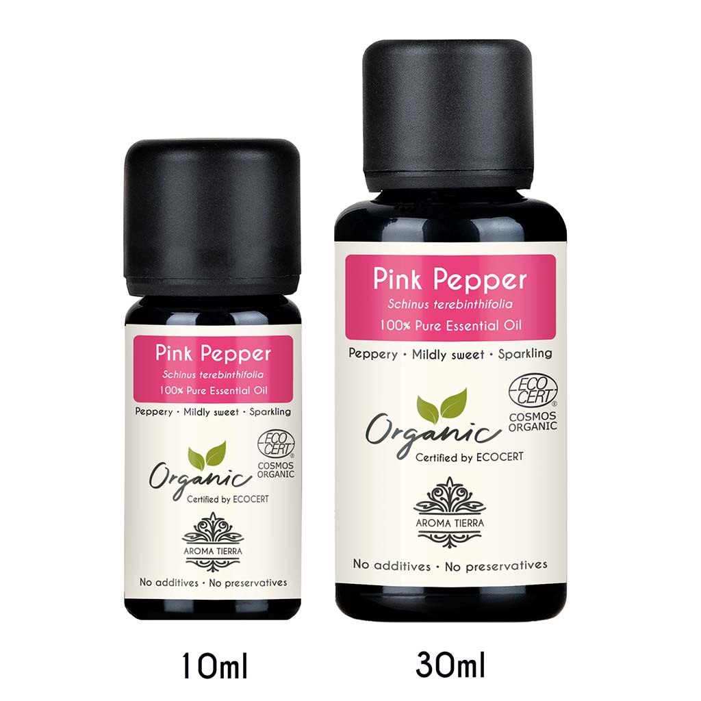 Organic Pink Pepper Essential Oil - 100% Pure Natural