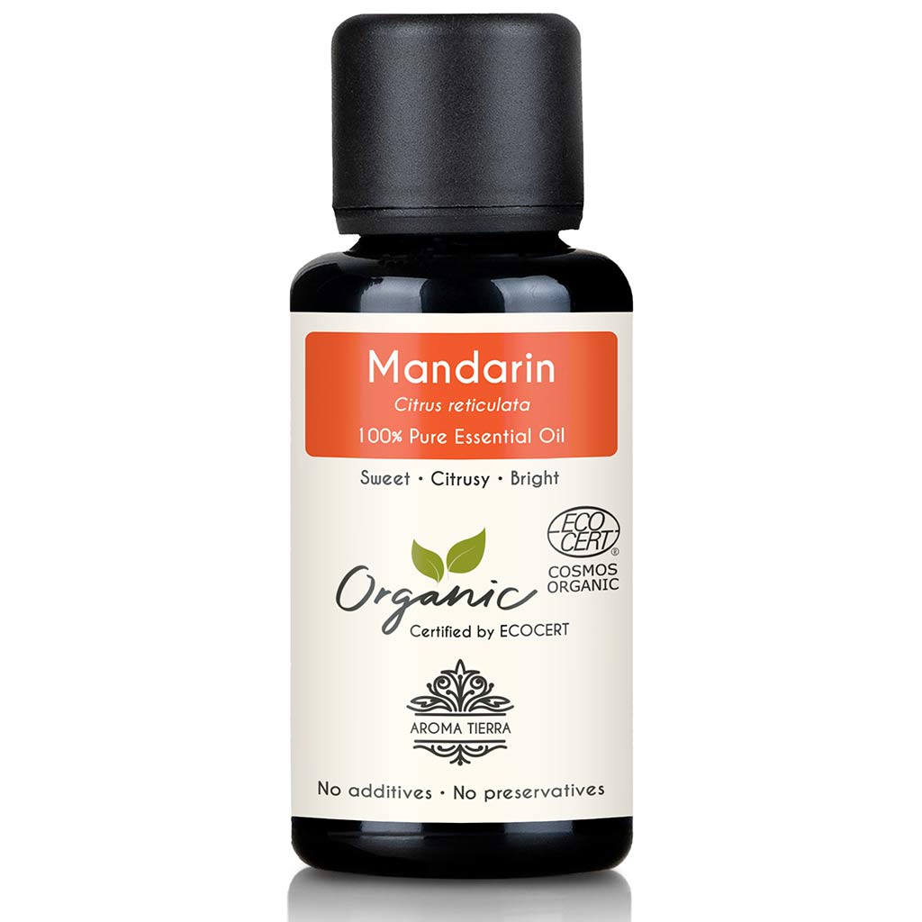 Organic Mandarin Essential Oil - 100% Pure Natural