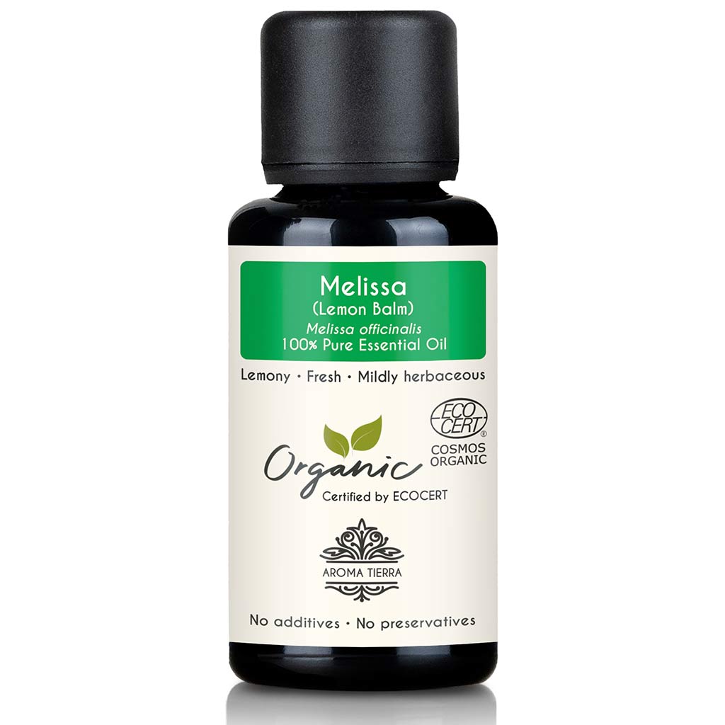 Organic Melissa Essential Oil (Lemon Balm) – 100% Pure & Natural