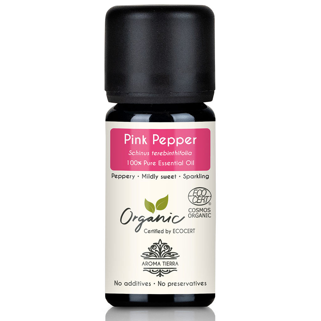 Organic Pink Pepper Essential Oil - 100% Pure Natural