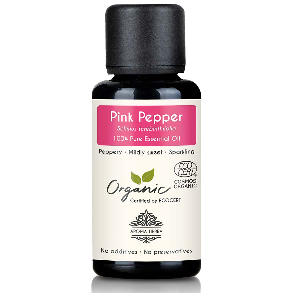Organic Pink Pepper Essential Oil - 100% Pure Natural