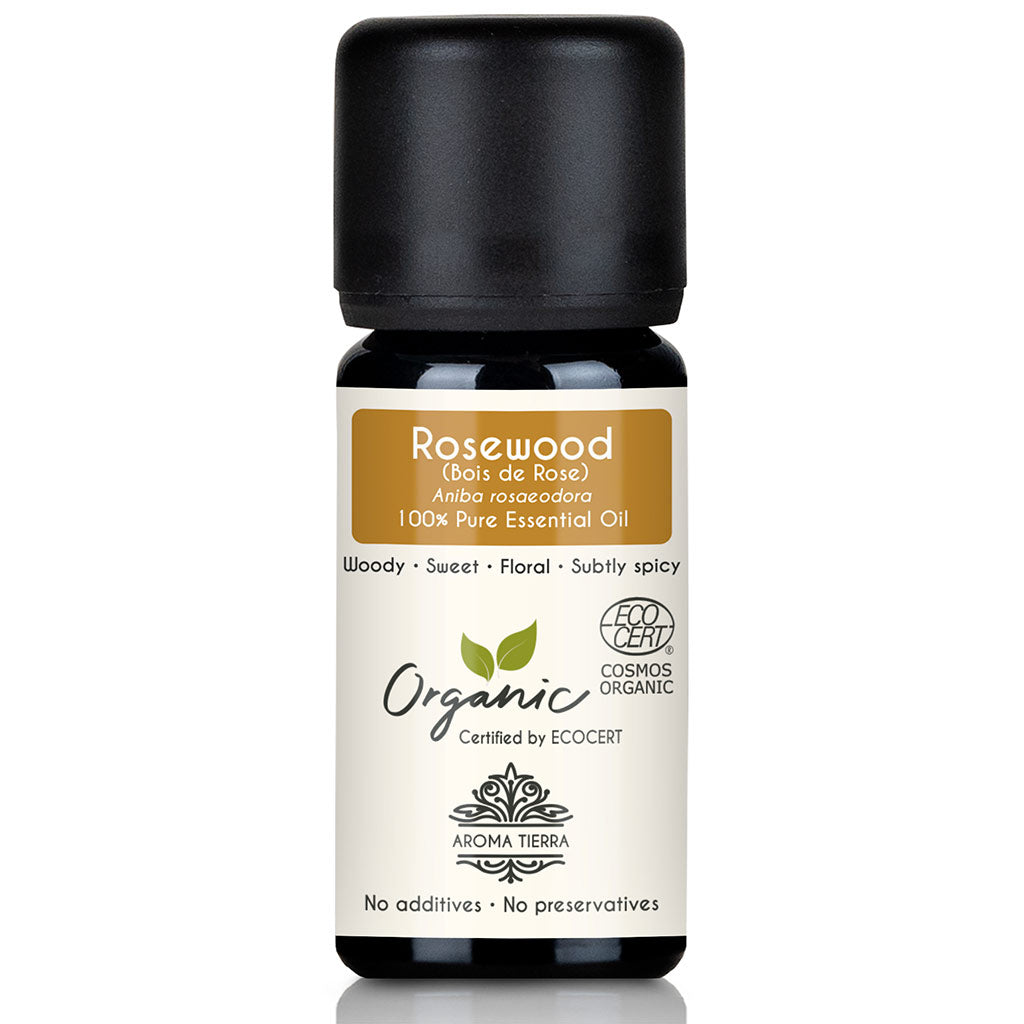 Organic Rosewood Essential Oil (Bois de Rose) - 100% Pure Natural