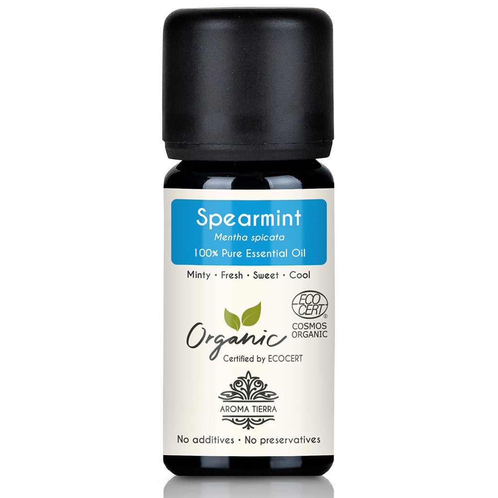 Organic Spearmint Essential Oil - 100% Pure Natural