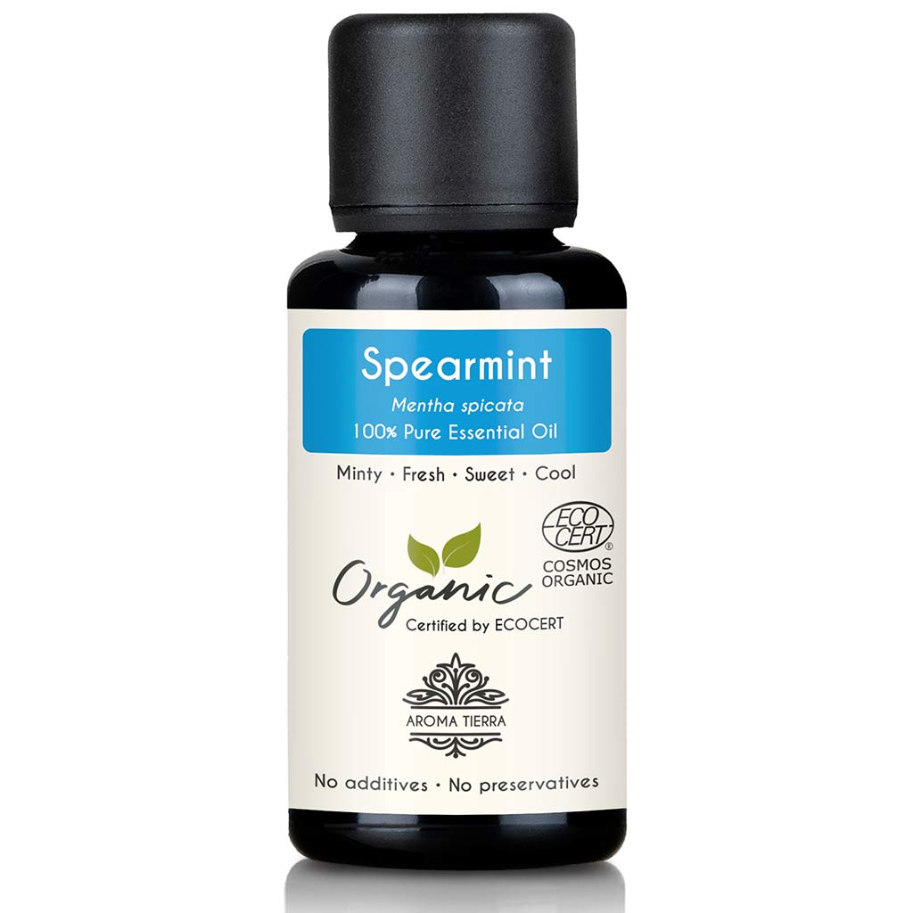Organic Spearmint Essential Oil - 100% Pure Natural
