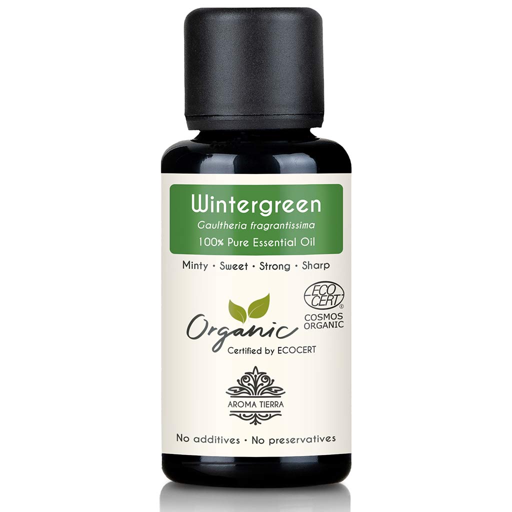 Organic Wintergreen Essential Oil - 100% Pure Natural