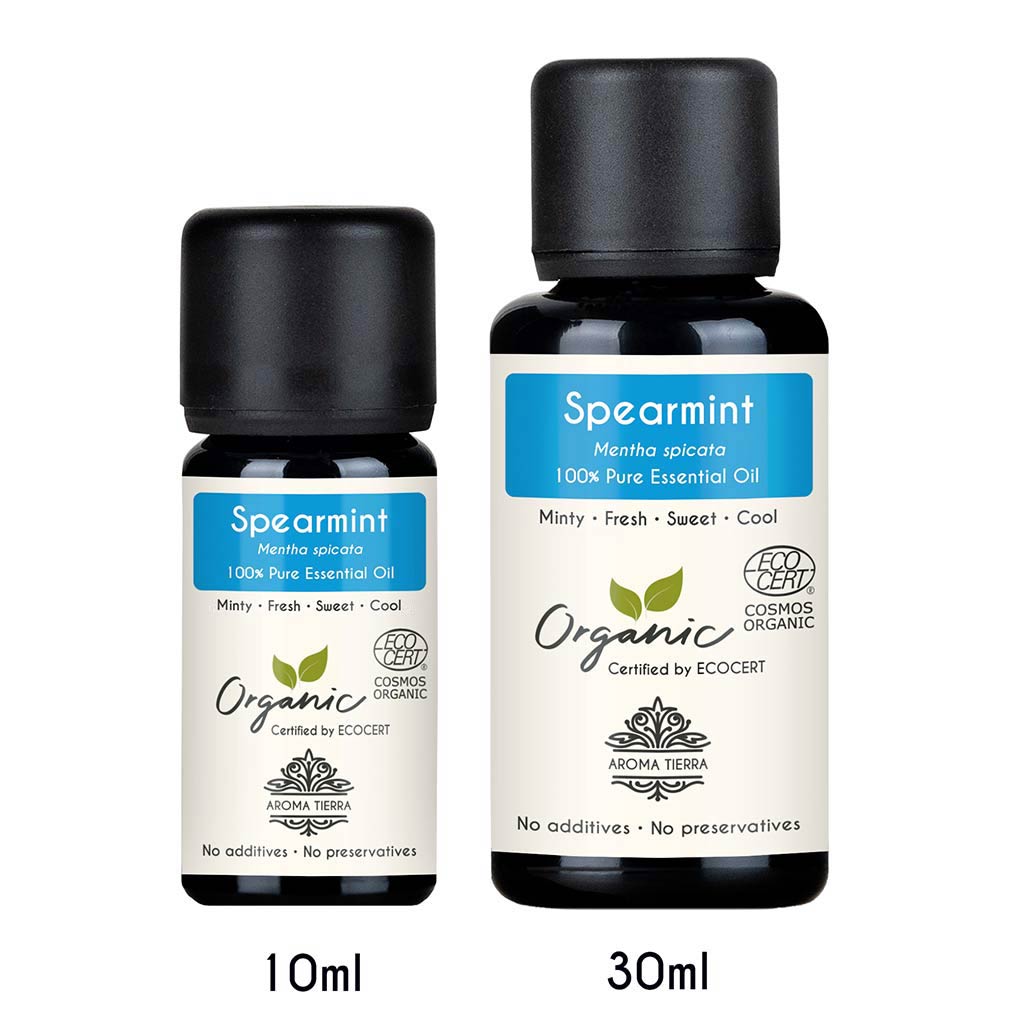 Organic Spearmint Essential Oil - 100% Pure Natural