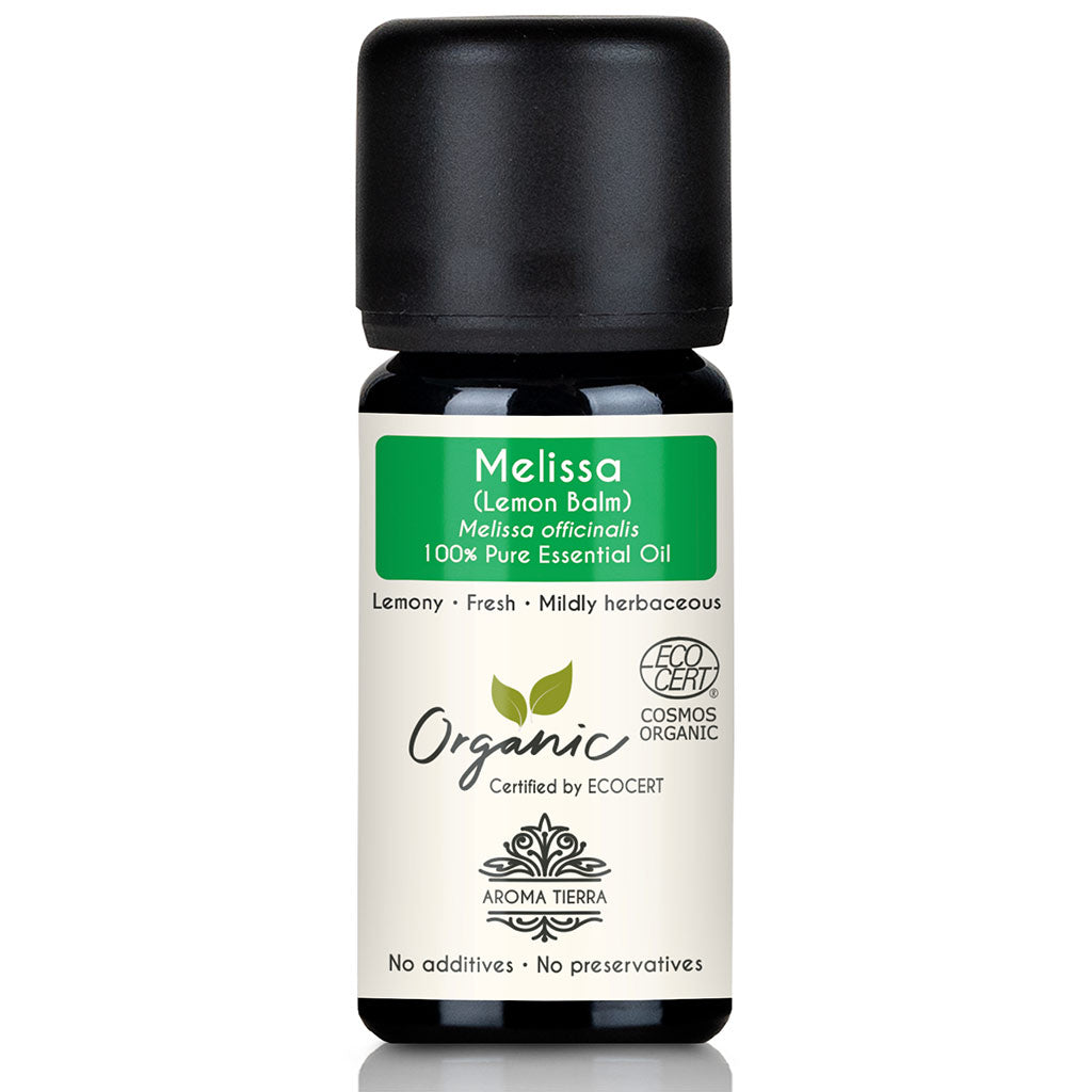 Organic Melissa Essential Oil (Lemon Balm) – 100% Pure & Natural