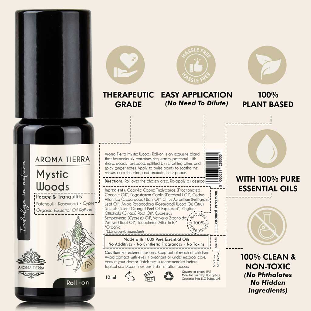 Mystic Woods - Essential Oil Roll-on Organic