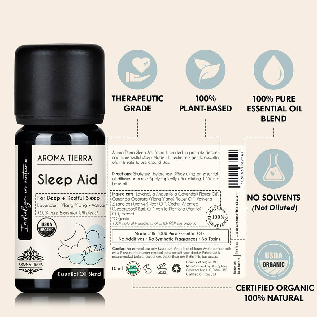 Sleep Aid - Pure Essential Oil Blend