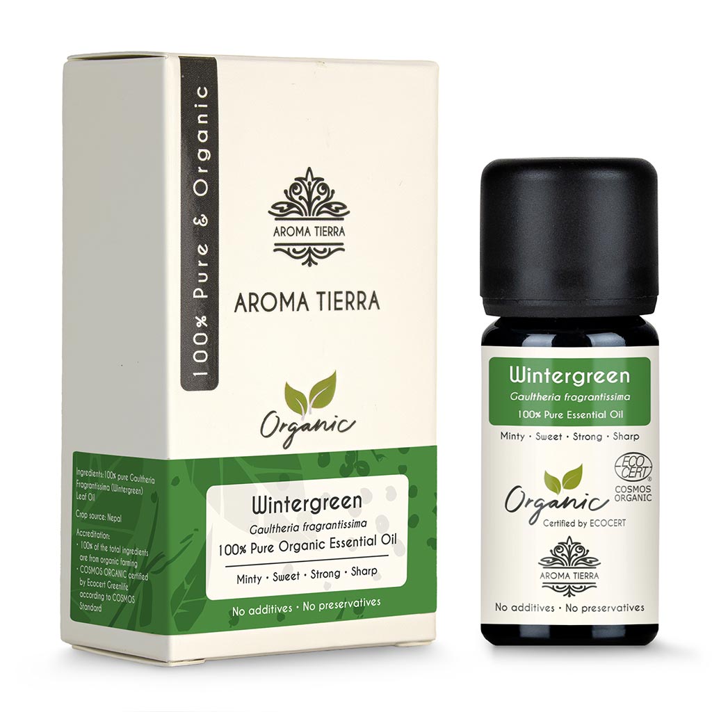 Organic Wintergreen Essential Oil - 100% Pure Natural