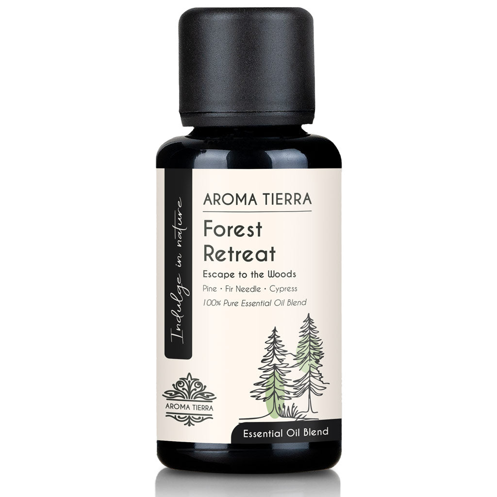 Forest Retreat Essential Oil Blend – Pine, Cypress & Woody Aroma