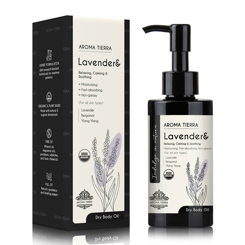 Lavender& Dry Body Oil pamper body and soul