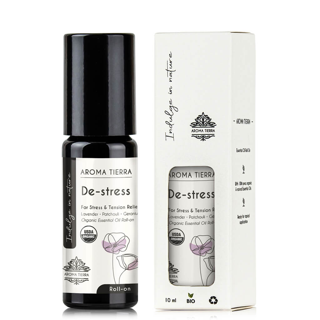 De-stress - Essential Oil Roll-on Organic