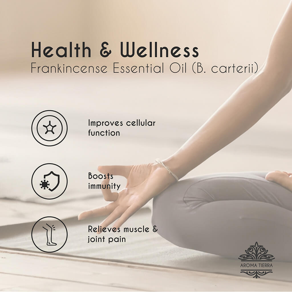 Organic Frankincense essential oil from Somalia top benefits.