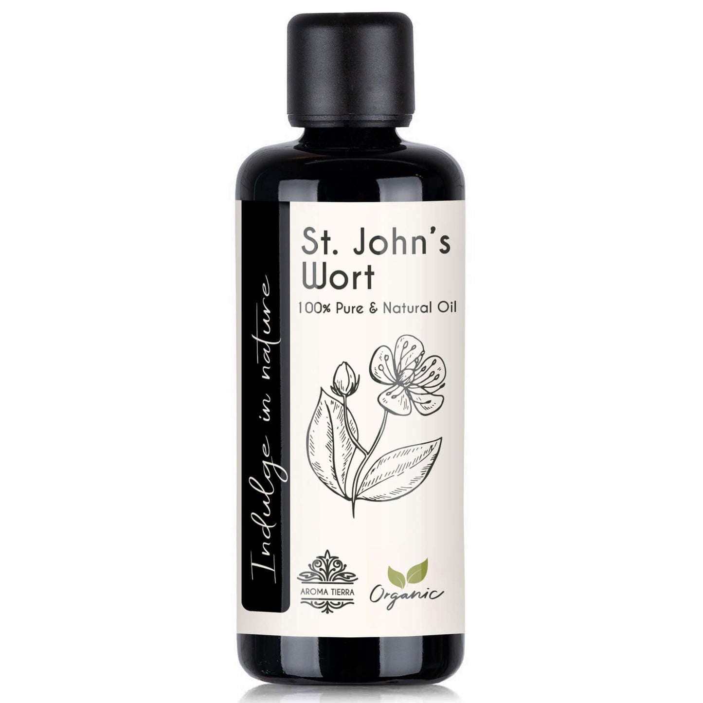 Organic St. John's Wort Oil (Saint Johns) - 100% Pure Extract