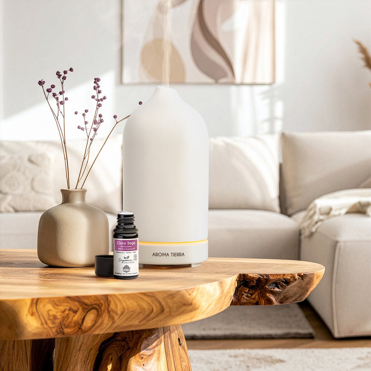 Organic Clary Sage Essential Oil - 100% Pure Natural