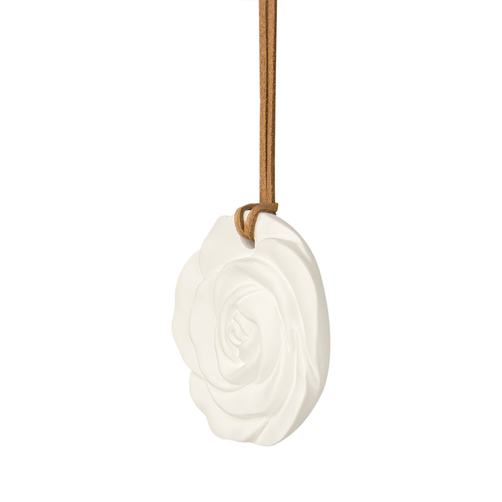 Cera Rosa - Ceramic Essential Oil Diffuser for Hanging (Non-Electric)