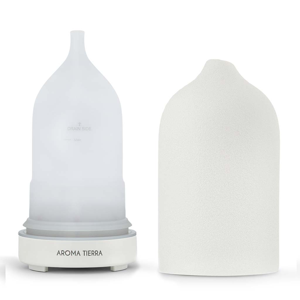 Aroma Tierra luxury design santorini diffuser fine mist for your favorite scents, best corporate gifting