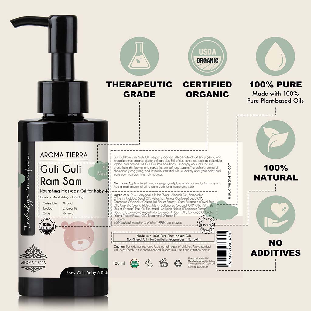 Guli Guli Ram Sam - Baby Massage Oil