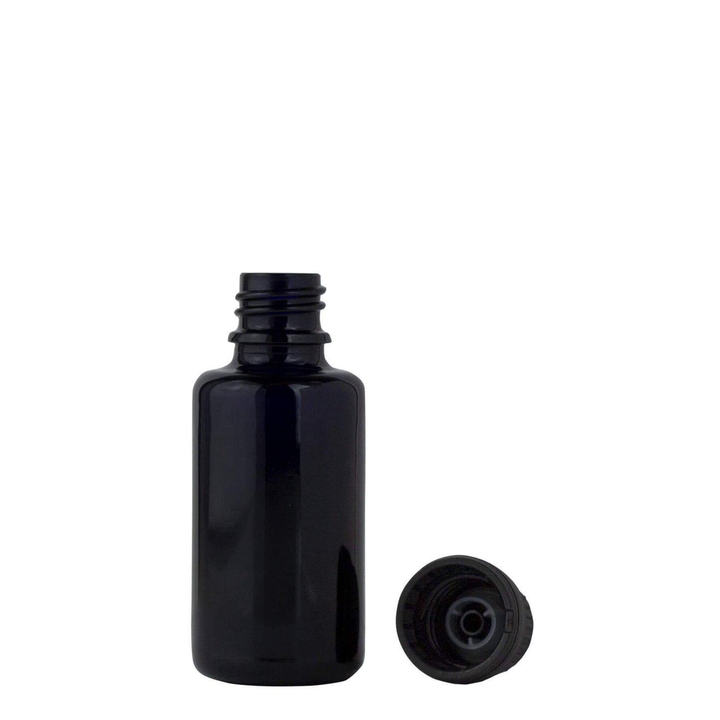 Aroma Tierra violet glass bottle 30ml for DIY blends and recipes.