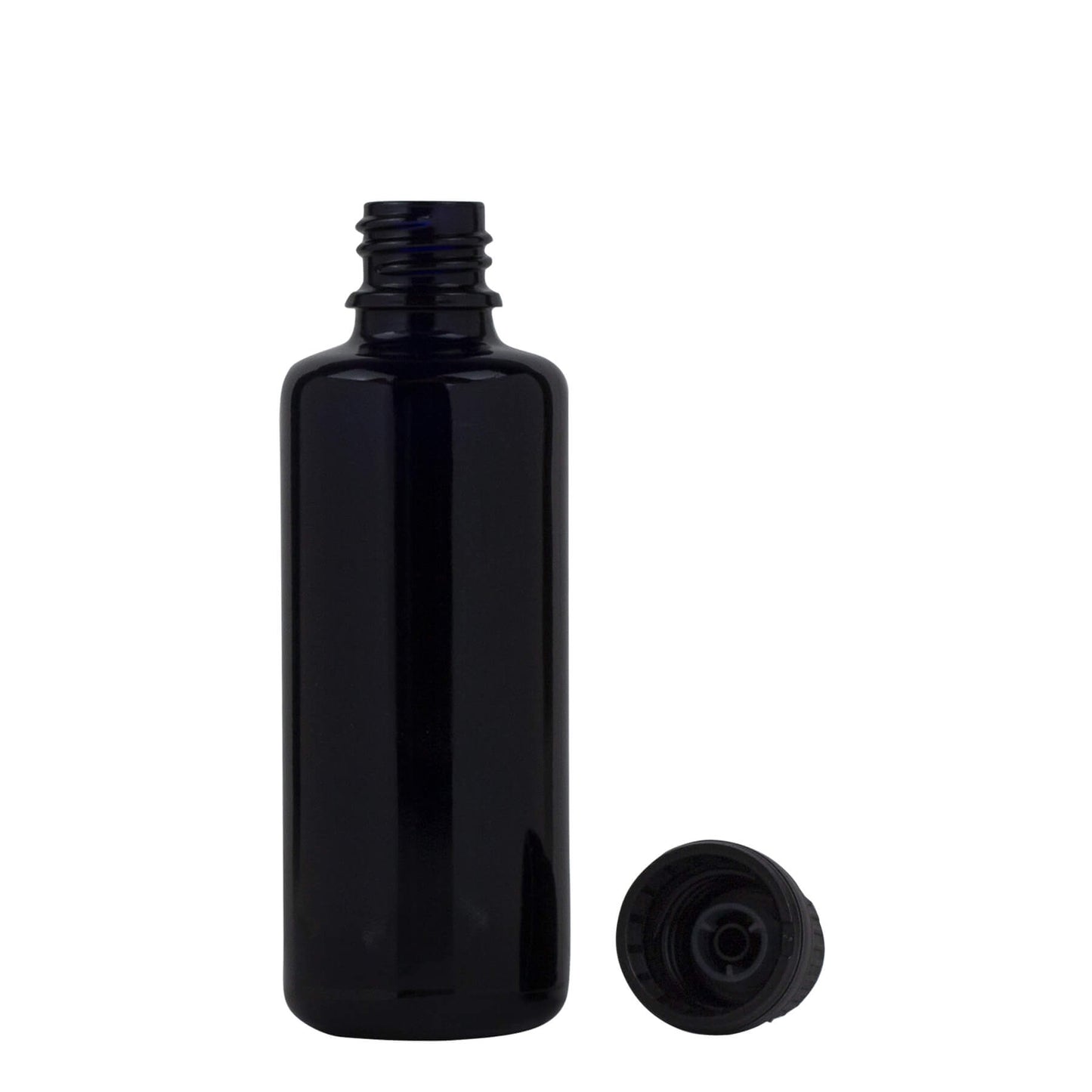 Aroma Tierra violet glass bottle 50ml for DIY blends and recipes.