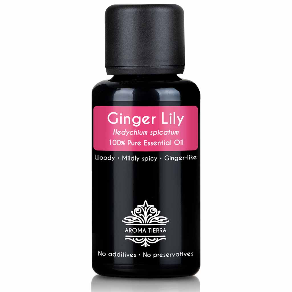 Pure Ginger Lily essential oil natural therapeutic grade, 30 ml.