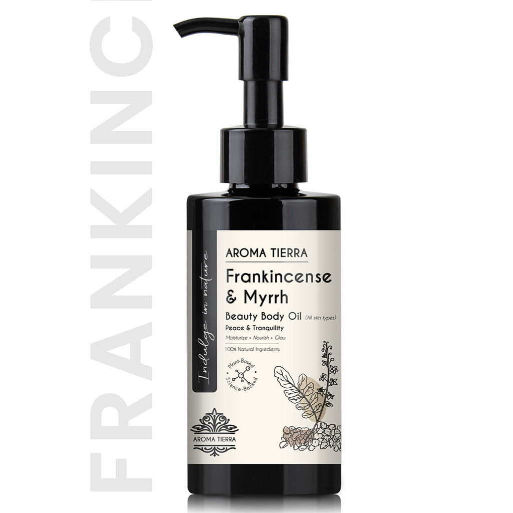 اللبان والمر - زيت الجسم الجاف