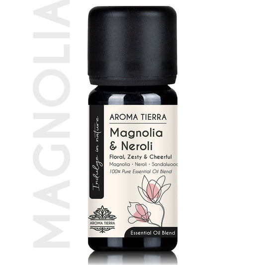 Magnolia & Neroli Essential Oil - Floral, Zesty & Cheerful Aroma