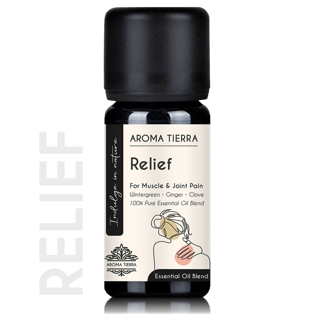 Relief Essential Oil Blend – For Sore Muscles, Joints & Pain Relief