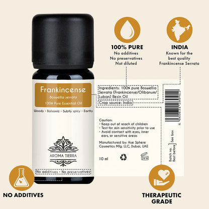 Frankincense Essential Oil (Boswellia serrata) - 100% Pure