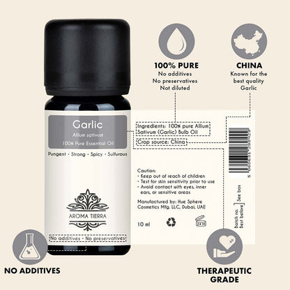 Garlic Essential Oil - 100% Pure Natural