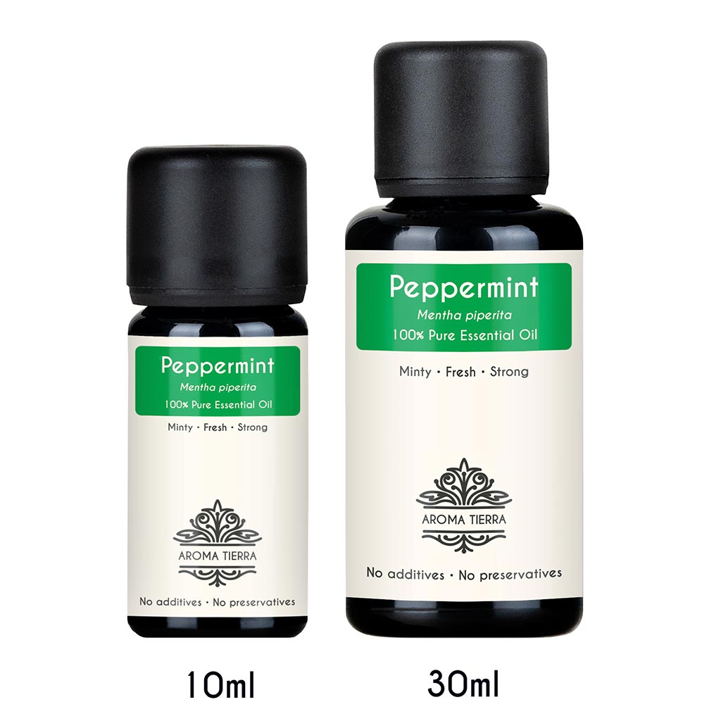Peppermint Essential Oil (Mint Oil, Mentha piperita) - 100% Pure