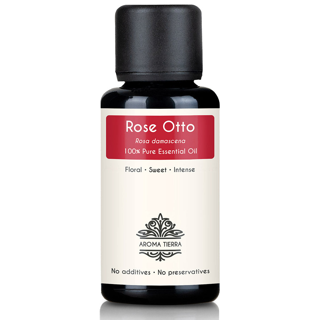 Rose Essential Oil (Rose Otto) - 100% Pure Natural