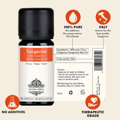 Tangerine Essential Oil - 100% Pure Natural