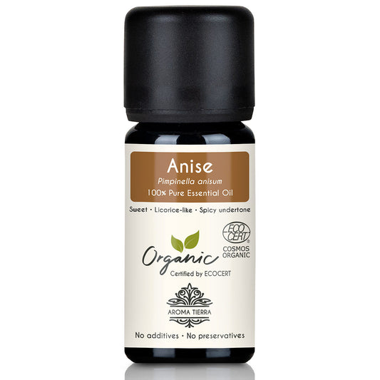 Organic Anise Essential Oil (Aniseed, Anis) - 100% Pure Natural