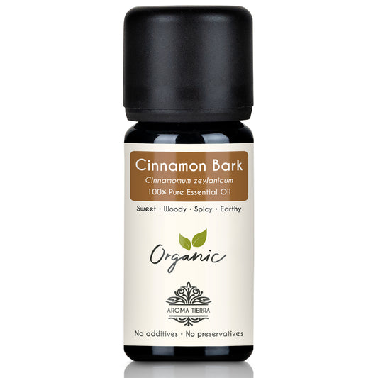 Organic Cinnamon Essential Oil (Bark) - 100% Pure Natural