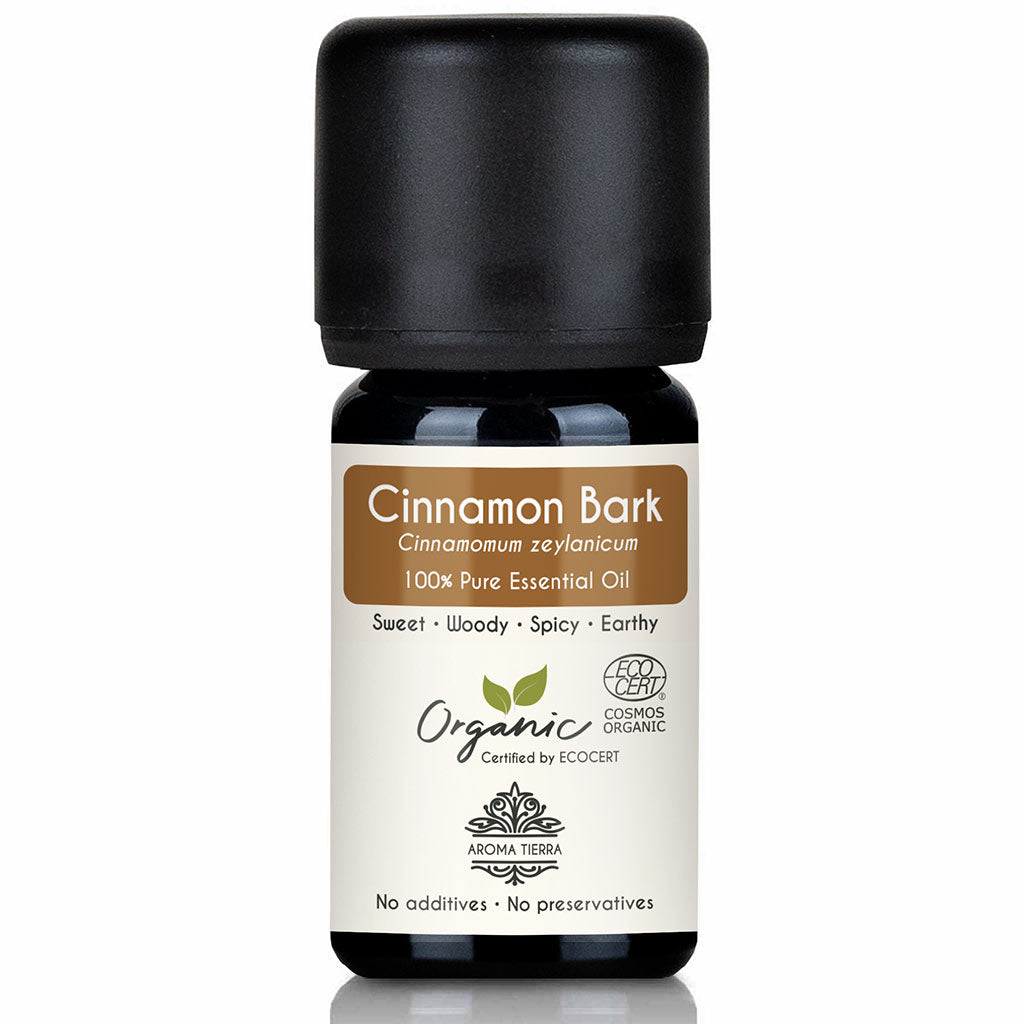 Organic Cinnamon Essential Oil (Bark) - 100% Pure Natural