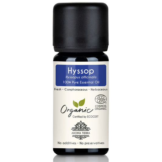Organic Hyssop Essential Oil - 100% Pure Natural