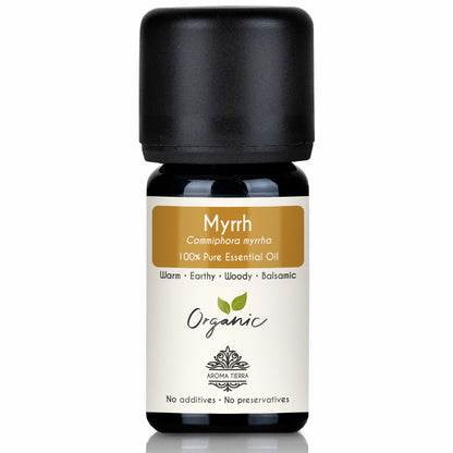Organic Myrrh Essential Oil - 100% Pure Natural
