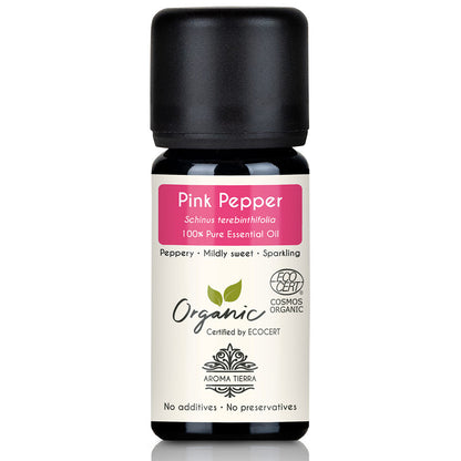 Organic Pink Pepper Essential Oil - 100% Pure Natural