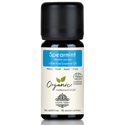 Organic Spearmint Essential Oil - 100% Pure Natural