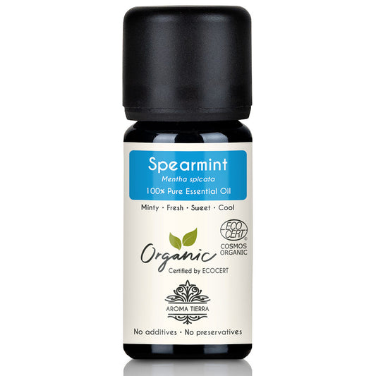 Organic Spearmint Essential Oil - 100% Pure Natural