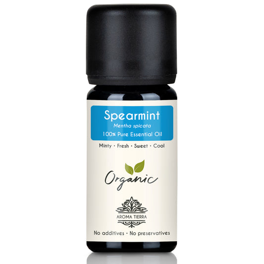 Organic Spearmint Essential Oil - 100% Pure Natural