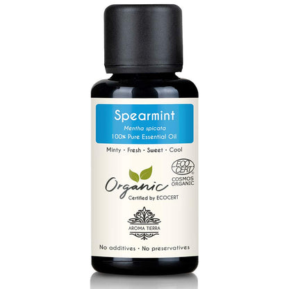 Organic Spearmint Essential Oil - 100% Pure Natural
