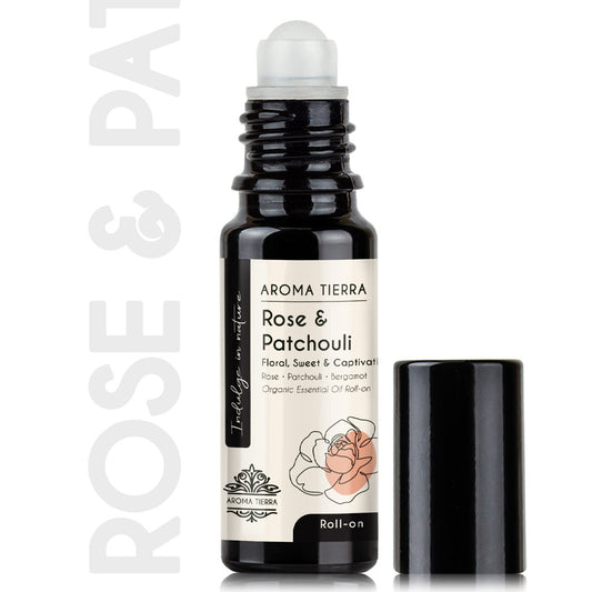 Rose & Patchouli - Essential Oil Roll-on Organic
