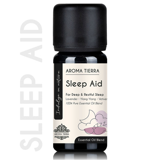 Aroma Tierra De-stress Essential Oil Blend 10ml bottle for stress and tension relief