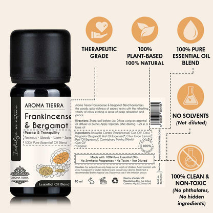 Frankincense & Bergamot Essential Oil Blend