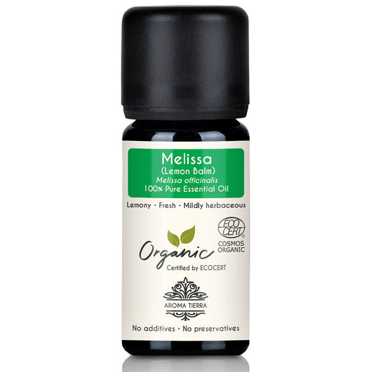 Organic Melissa Essential Oil (Lemon Balm) – 100% Pure & Natural
