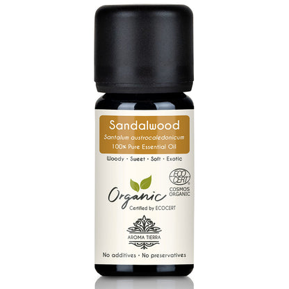 Organic Sandalwood Essential Oil - 100% Pure Natural