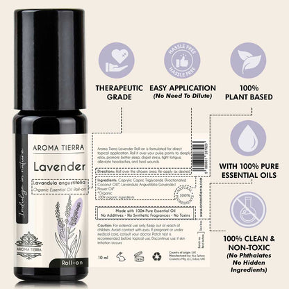 Lavender - Essential Oil Roll-on Organic